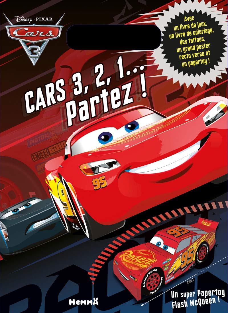Cars 3 - 3, 2, 1... Partez ! Pochette surprise book