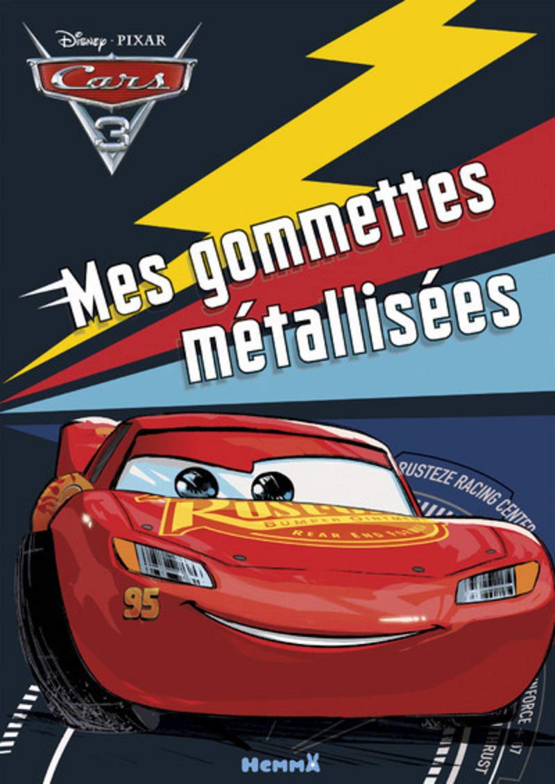 Cars 3 - Mes gommettes métallisées book