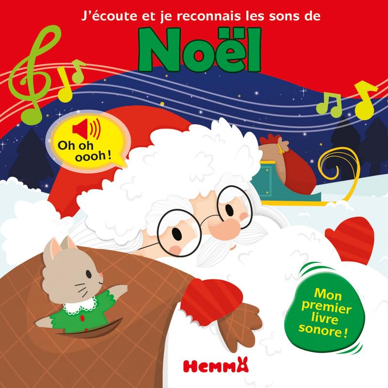 J'écoute et je reconnais les sons de Noël book