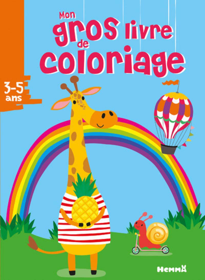 Mon gros livre de coloriage (Girafe) book