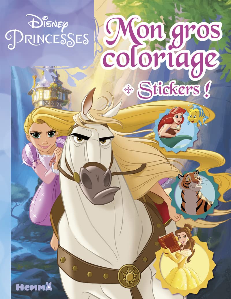 Disney Princesses Mon gros coloriage + stickers ! Hobbies & Crafts