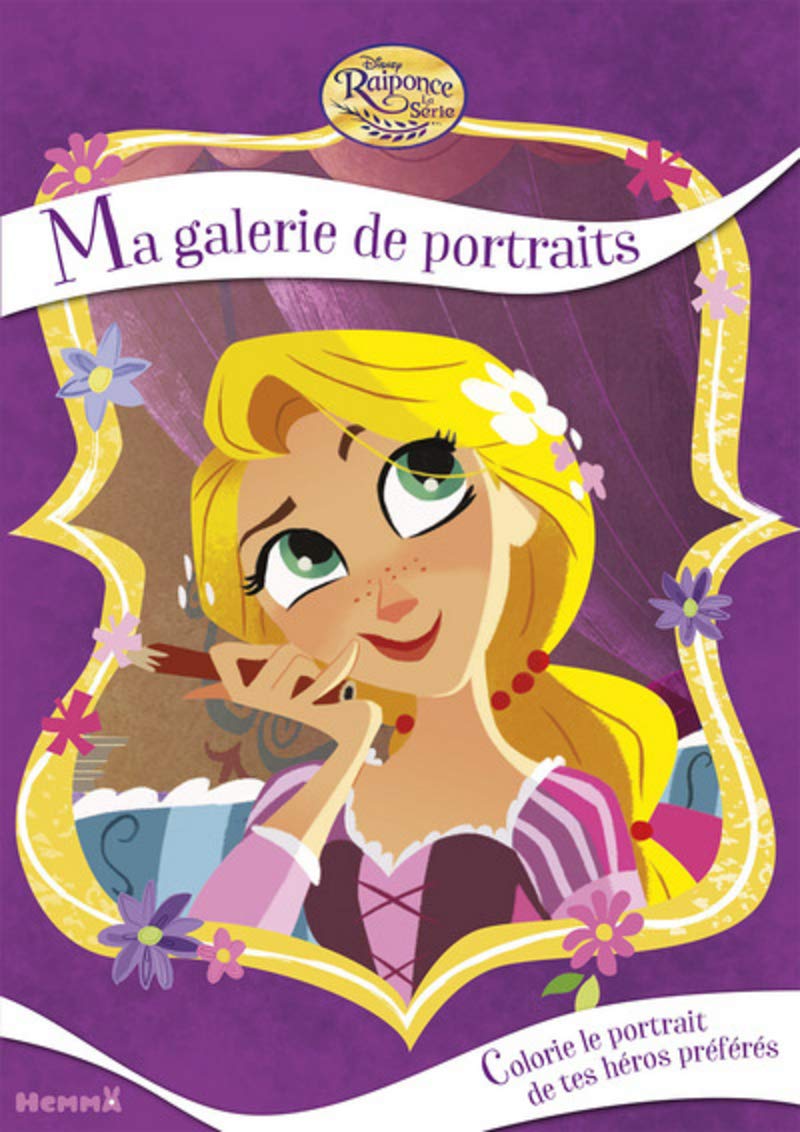 Disney Raiponce - La série - Ma galerie de portraits book