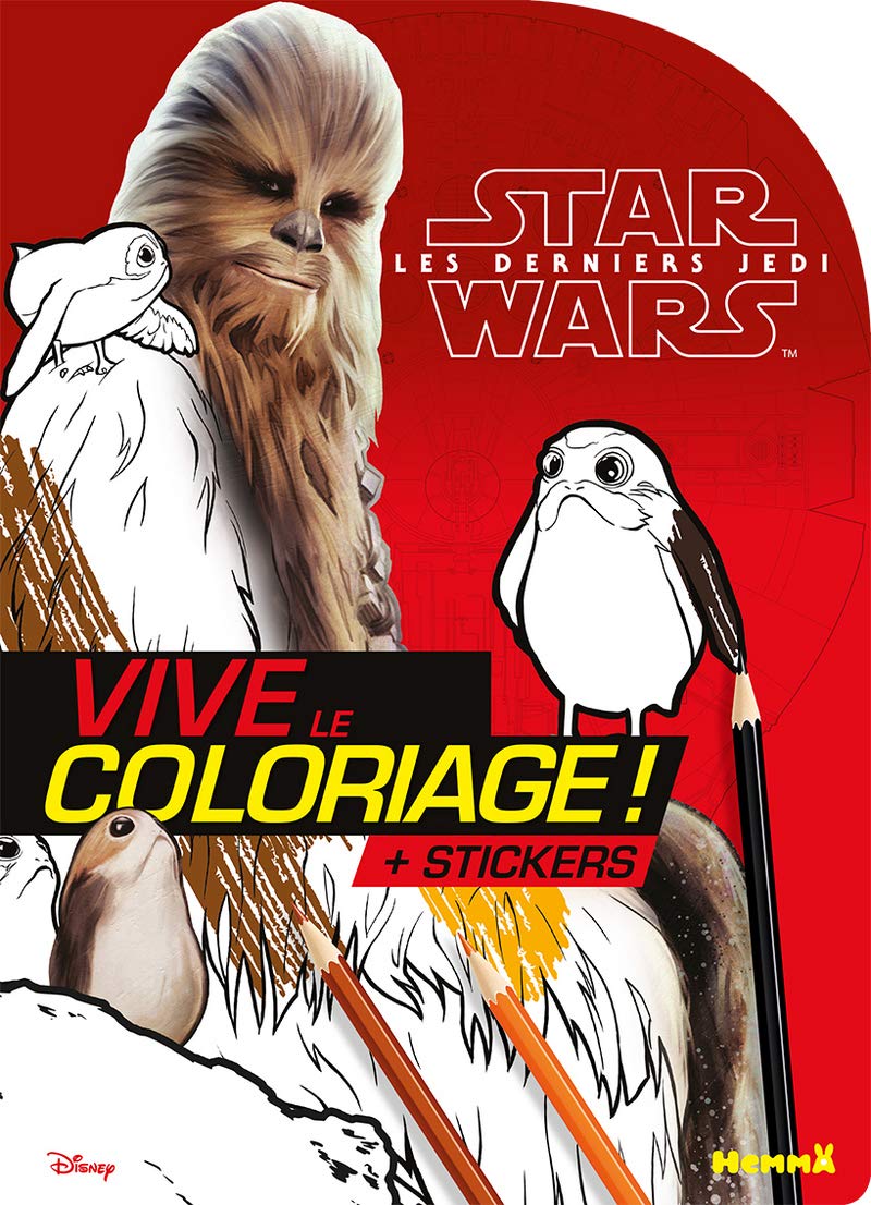 Disney Star Wars - Les Derniers Jedi Ep VIII - Vive le coloriage (Chewie) book