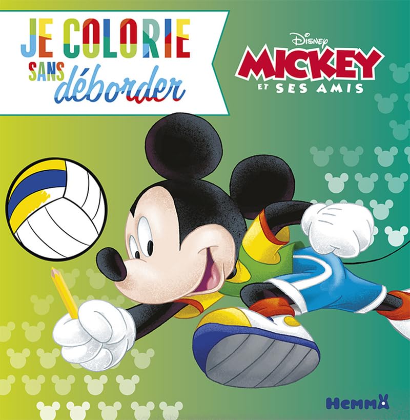 Disney Mickey et ses amis, Je colorie sans déborder Tiptoi & Games