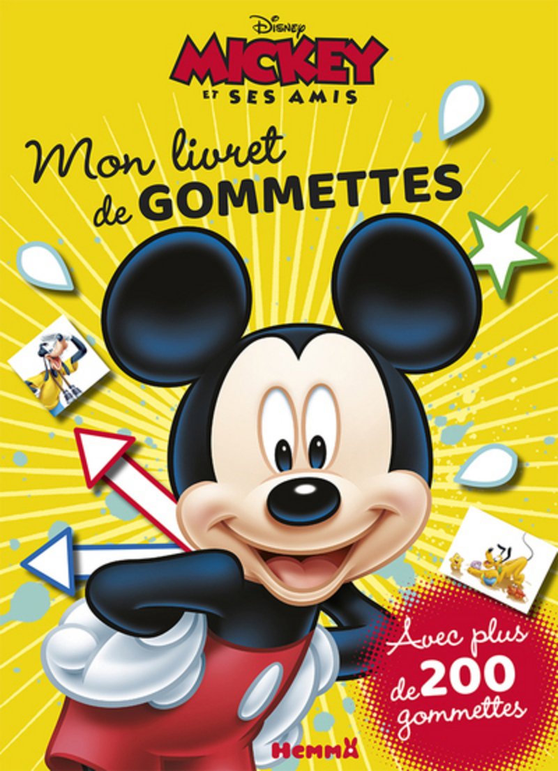 Disney Mickey et ses amis Mon livret de gommettes Hobbies & Crafts