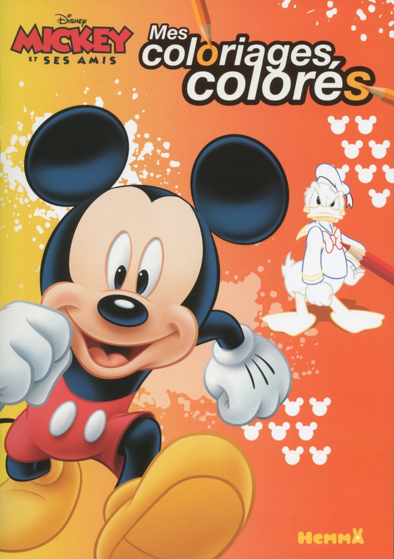 Disney Mickey et ses amis Mes coloriages colorés Hobbies & Crafts