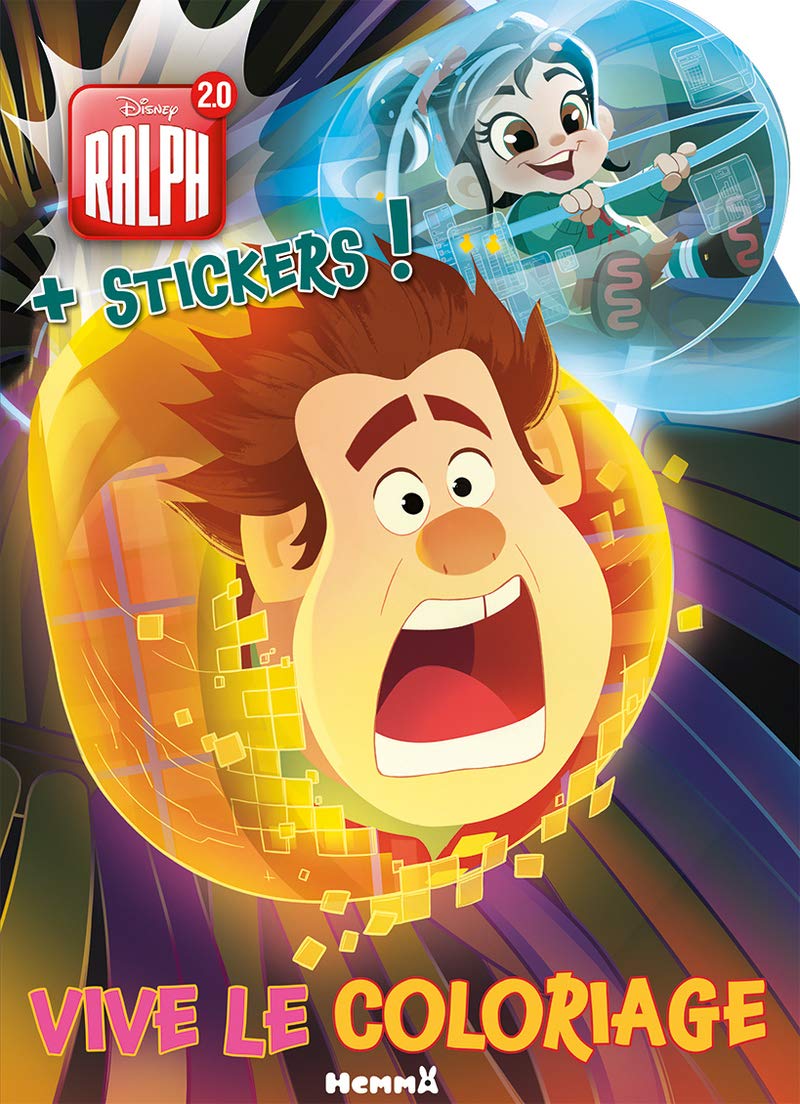 Disney Ralph 2.0 Vive le coloriage ! + Stickers Hobbies & Crafts