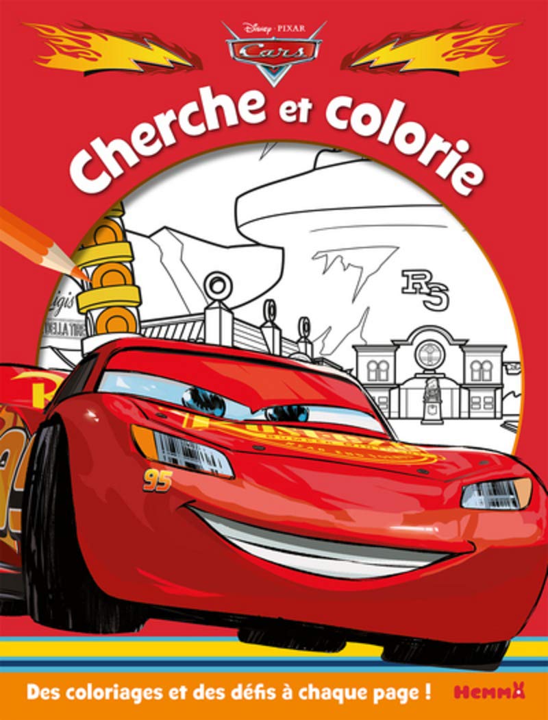 Cars Cherche et colorie: Des coloriages et des défis à chaque page ! Hobbies & Crafts