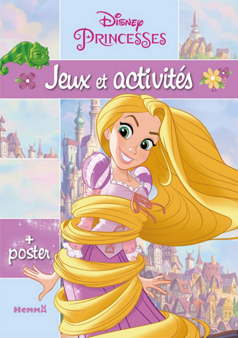 Disney Princesses - Mon livre de Jeux et Activités + un grand poster Hobbies & Crafts