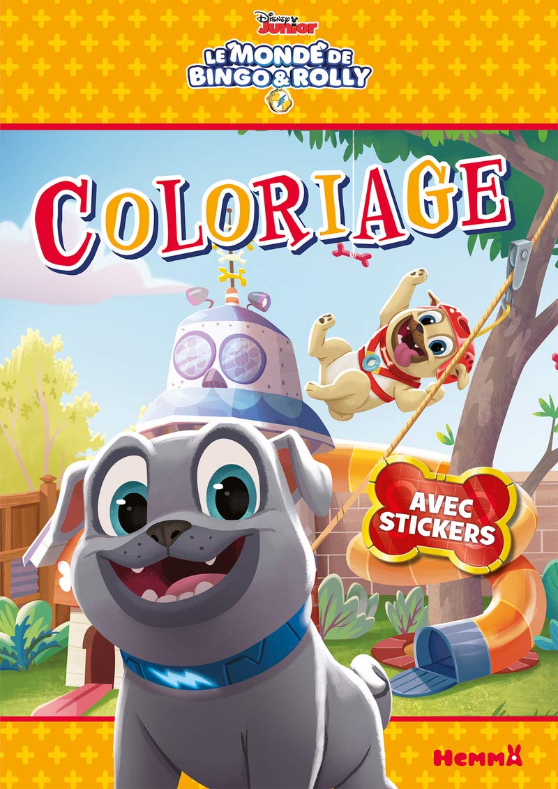 Disney Le monde de Bingo & Rolly Coloriage avec stickers Hobbies & Crafts