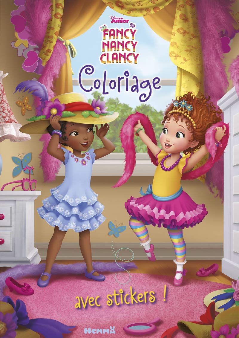 Disney Fancy Nancy Clancy Coloriage avec stickers ! Hobbies & Crafts