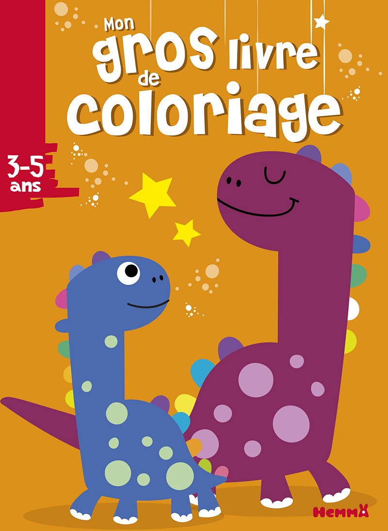Mon gros livre de coloriage (Dinosaures) book