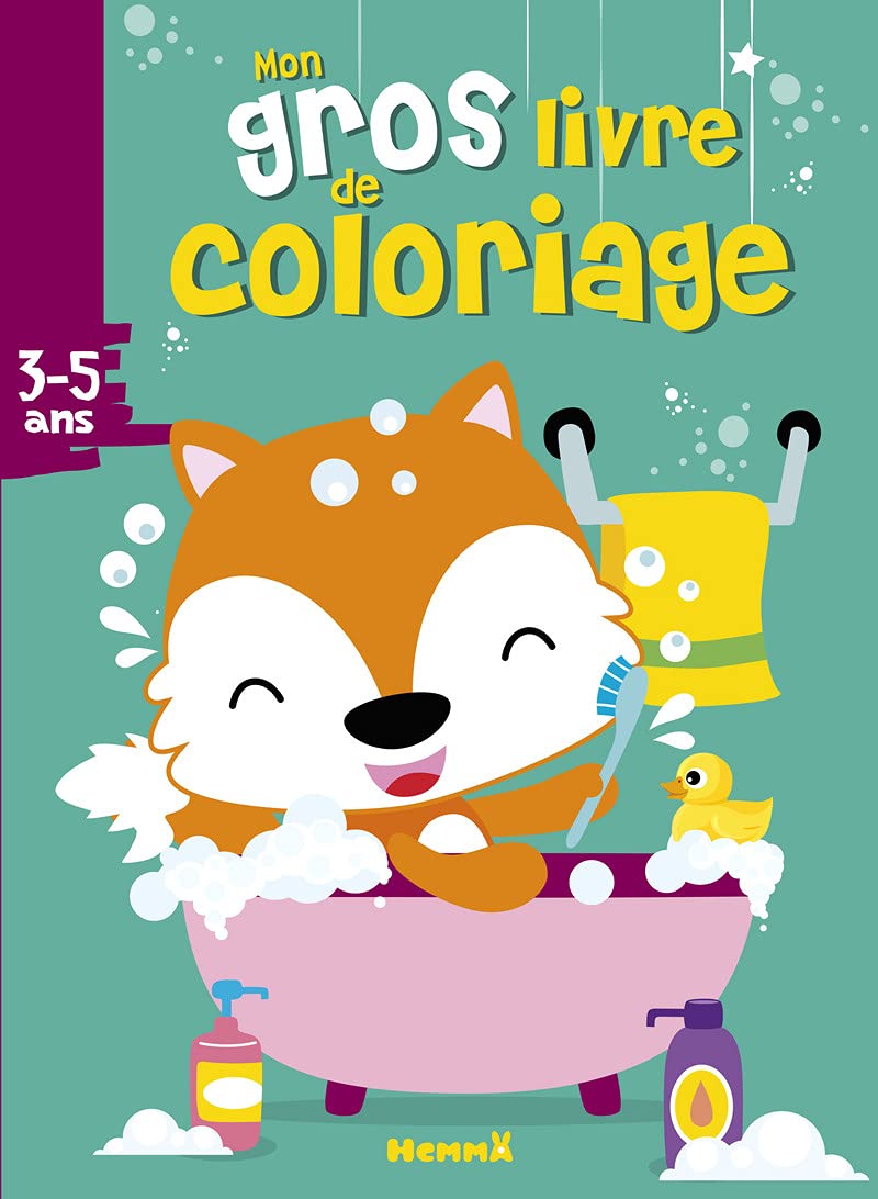 Mon gros livre de coloriage (Renard) book