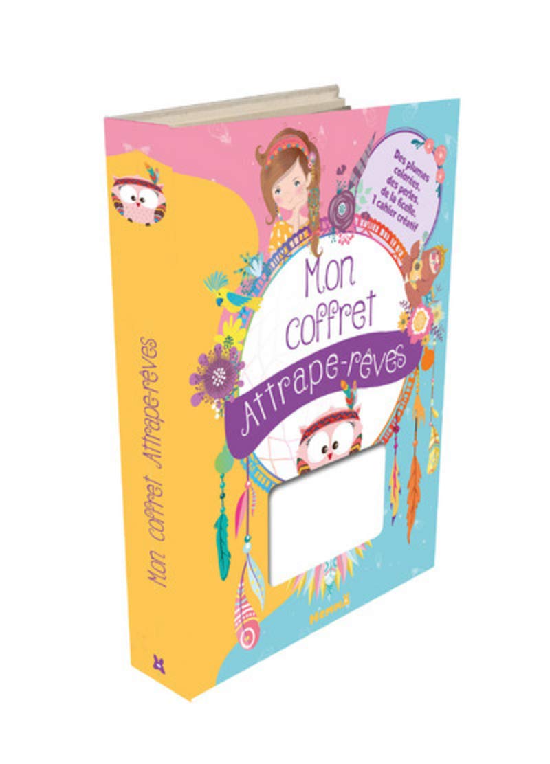 Mon coffret Attrapes-rêves: Avec des perles, des breloques, des plumes colorées, du fil de coton, 1 cahier créatif avec des tutos et des cartes prédécoupées Hobbies & Crafts