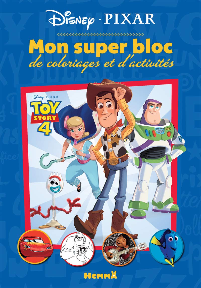 Disney Pixar - Mon super bloc de coloriages et d'activités book