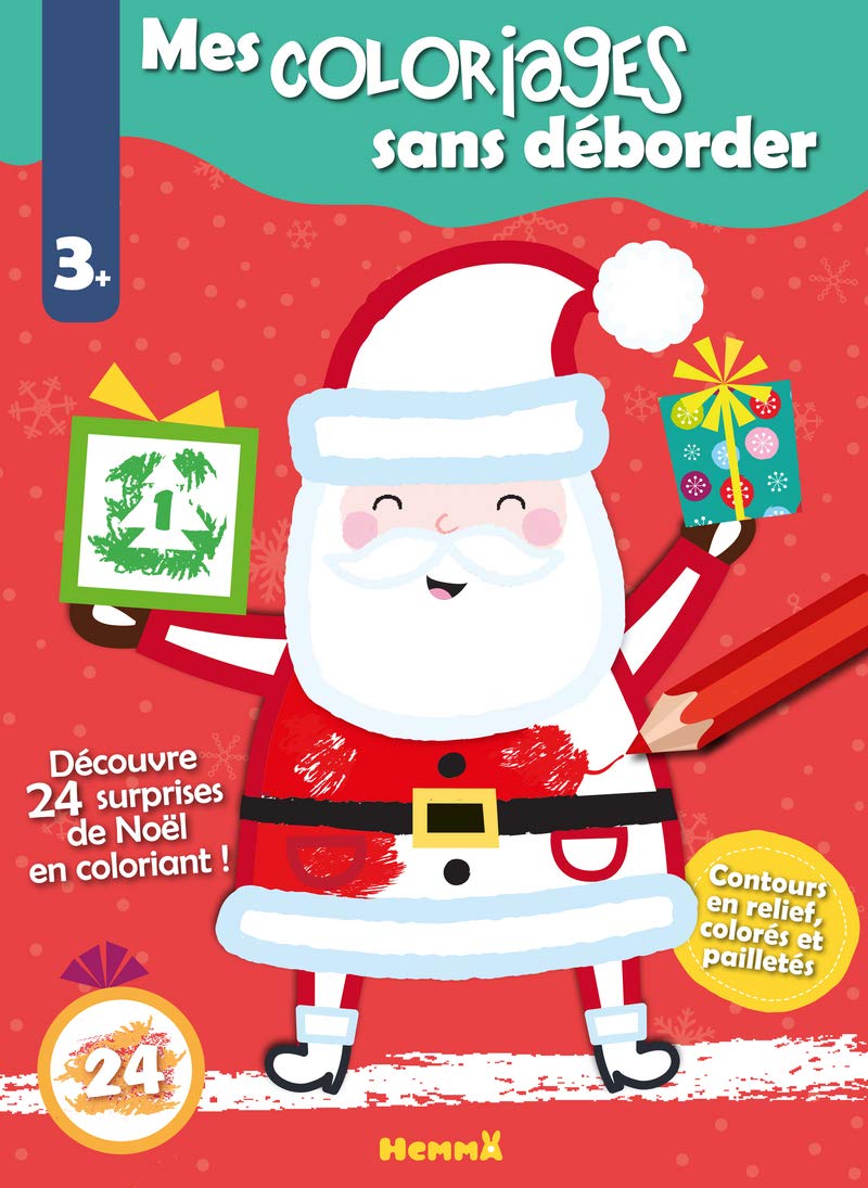 Mes coloriages sans déborder (Noël) Hobbies & Crafts