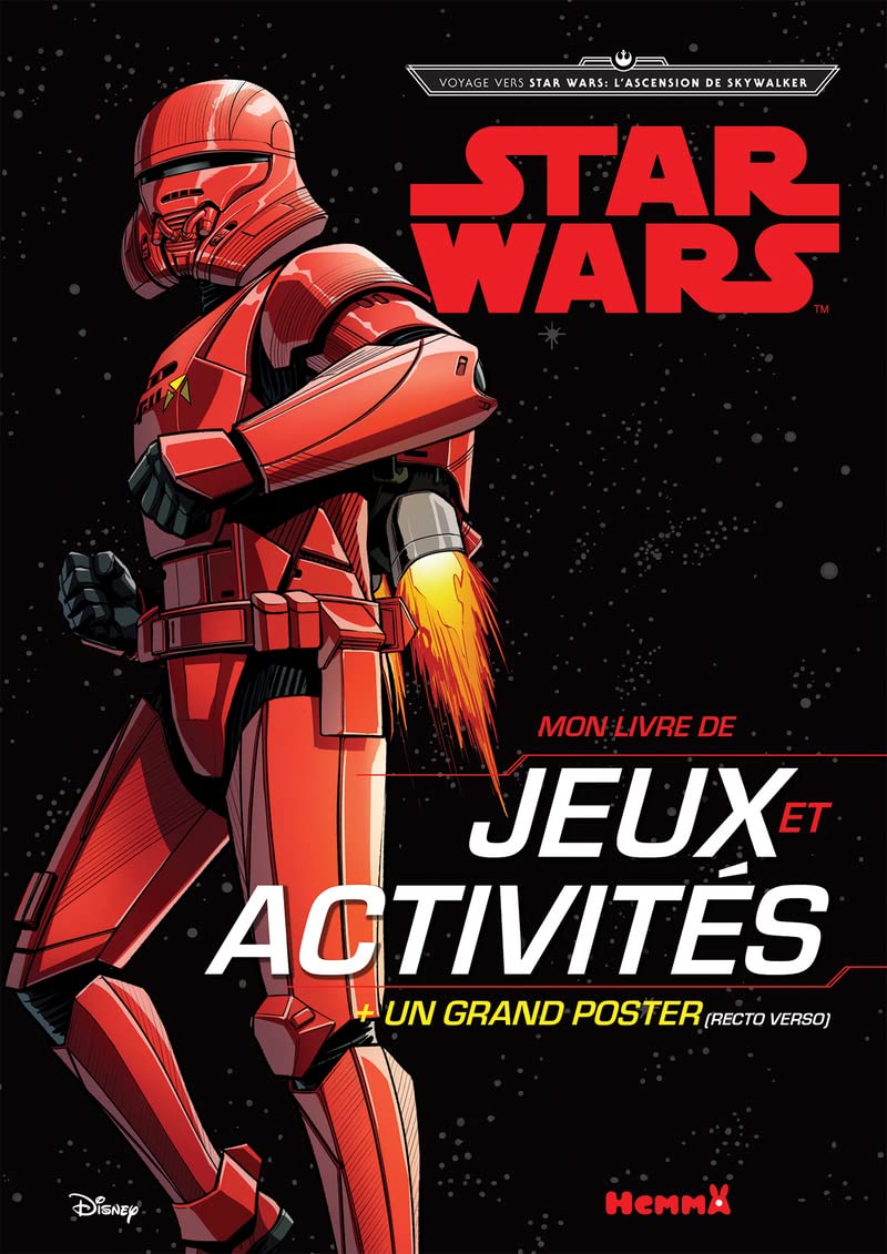 Disney Star Wars Voyage vers SW : L'Ascension de Skywalker - Mon livre de jeux et activités + un gra: Voyage vers Star Wars : l'ascension de Skywalker. Avec un grand poster recto-verso Hobbies & Crafts