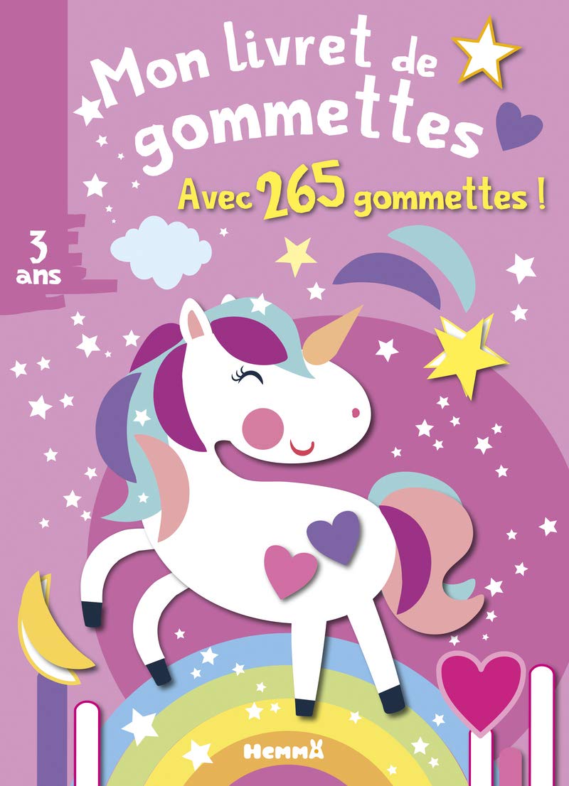 Mon livret de gommettes (Licorne): Avec plus de 250 gommettes ! Hobbies & Crafts