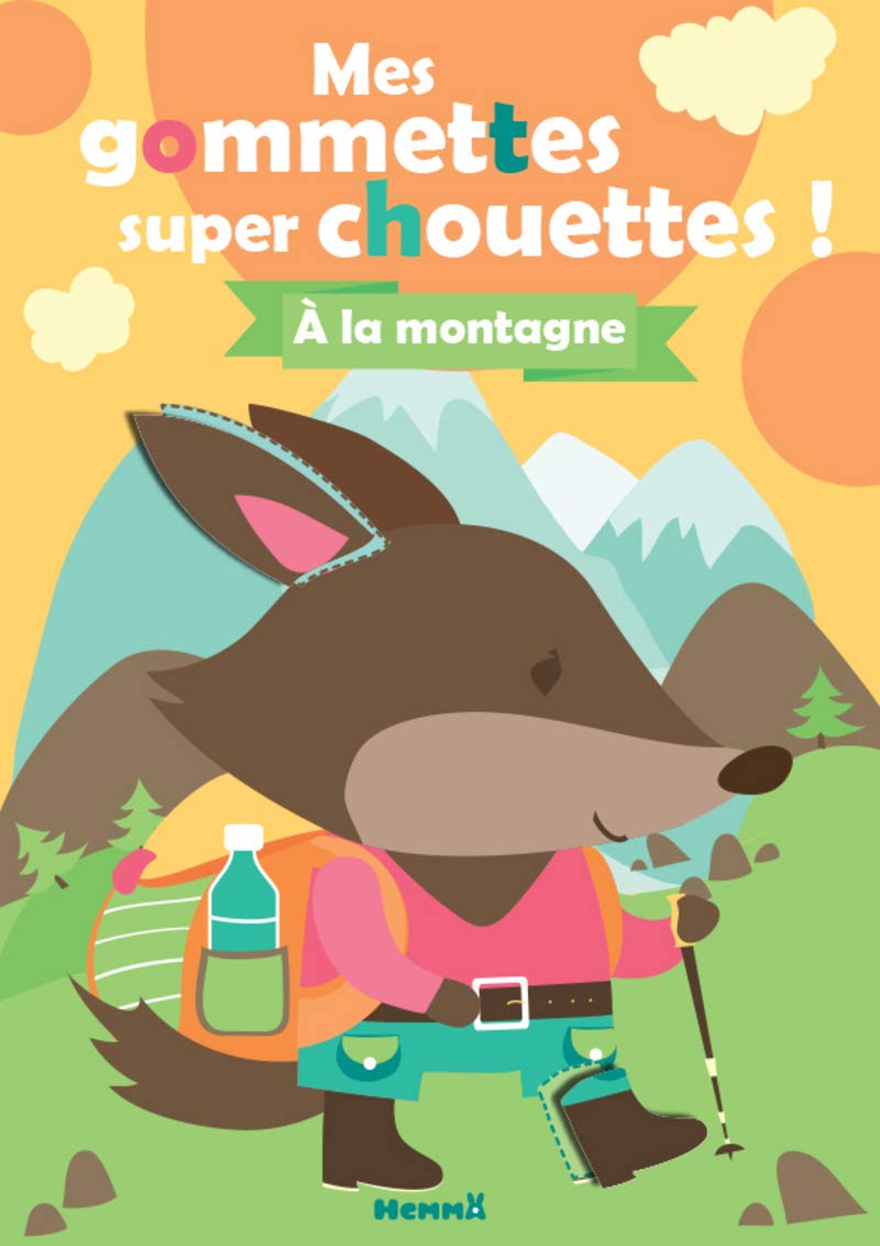 Mes gommettes super chouettes ! A la montagne book