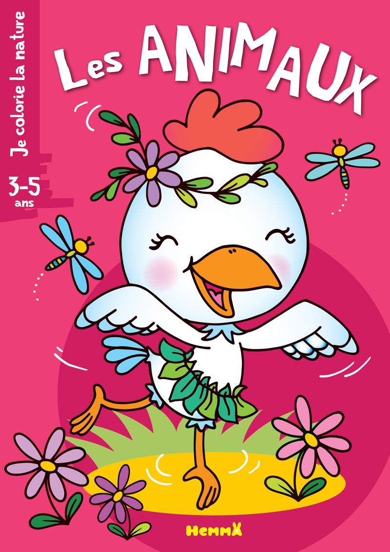 Je colorie la nature (3-5 ans) - Les animaux (Poule) (6) Hobbies & Crafts