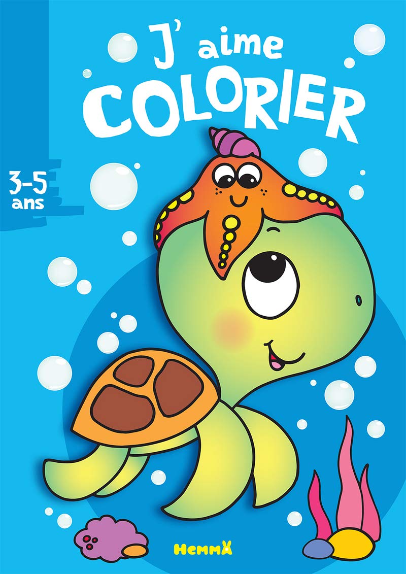 J'aime colorier (3-5 ans) (Tortue) Hobbies & Crafts