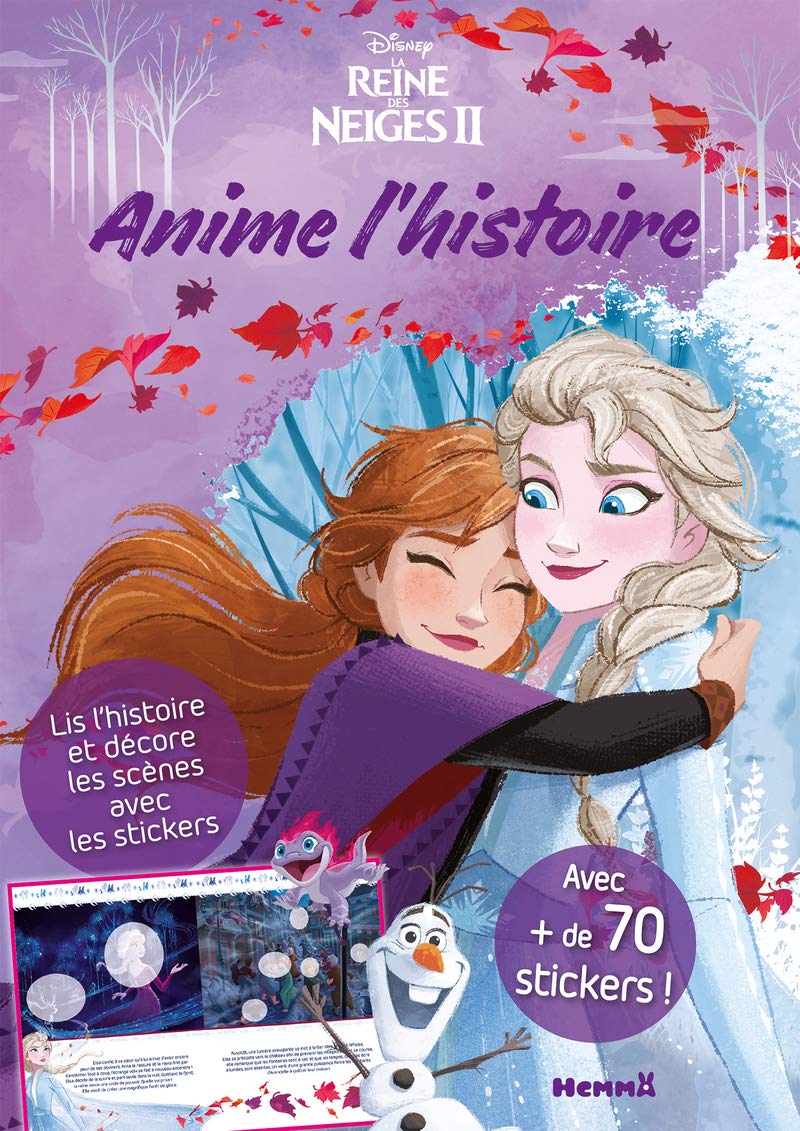 Disney La Reine des Neiges 2 - Anime l'histoire book