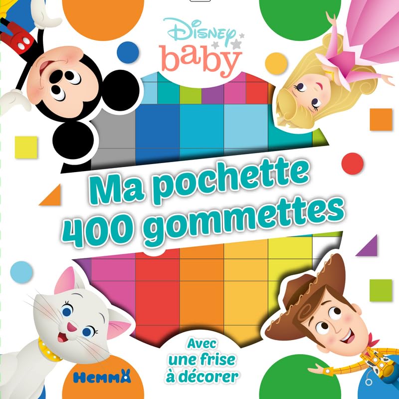 Disney Baby Ma pochette 400 gommettes (Woody-Aristochats): Anime ta frise et invente des histoires ! Hobbies & Crafts