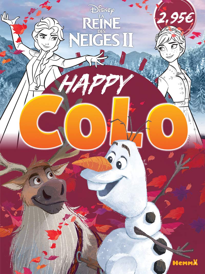 Disney La Reine des Neiges 2 - Happy colo (Sven et Olaf) book
