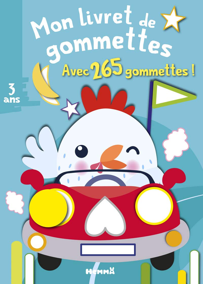 Mon livret de gommettes (Poule) book