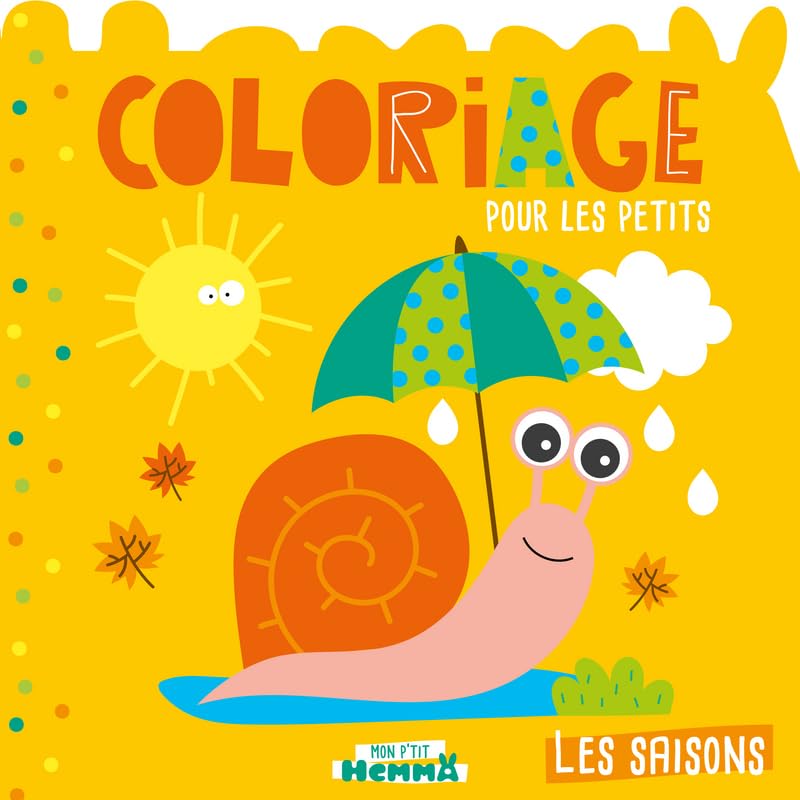 Mon P'tit Hemma - Coloriage pour les petits - Les saisons book