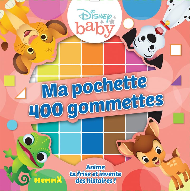 Disney Baby - Ma pochette 400 gommettes - Pochette de gommettes - Dès 4 ans book
