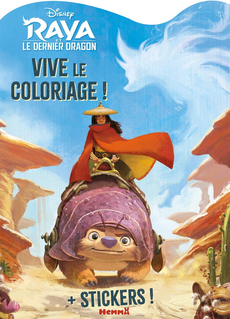 Disney Raya et le Dernier Dragon - Vive le coloriage !: Avec stickers Hobbies & Crafts