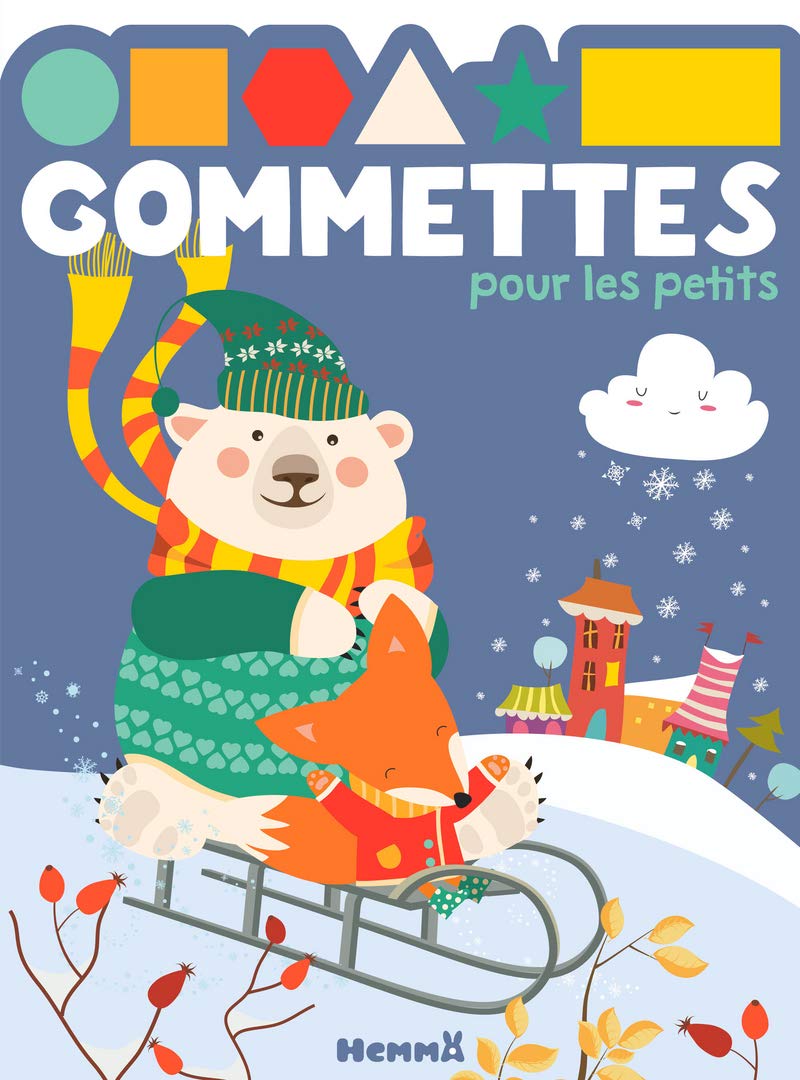 Gommettes pour les petits (Ours blanc et renard) book