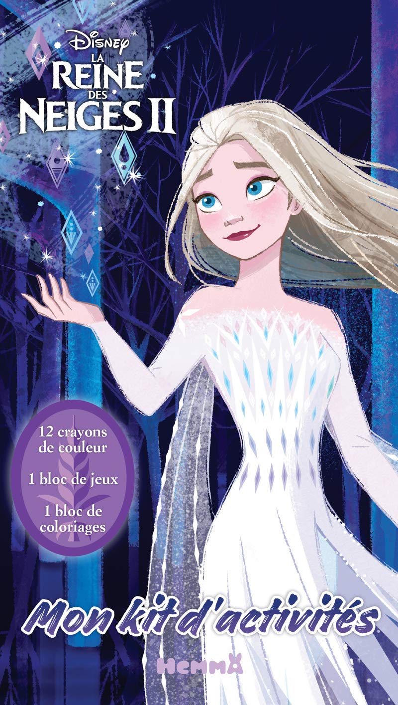 Disney la Reine des Neiges 2 – Mon kit d'activités – Kit d'activités et coloriage – Dès 5 ans book