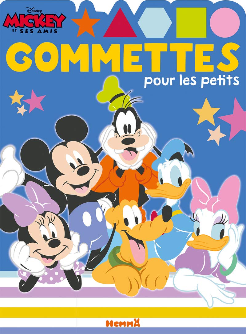 Disney Mickey et ses amis - Gommettes pour les petits (Mickey et amis fond bleu) Hobbies & Crafts