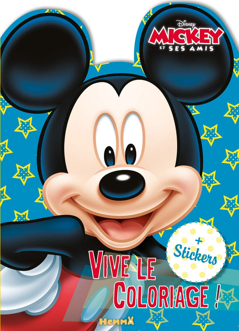 Disney Mickey et ses amis - Vive le coloriage (Personnage Mickey): + Stickers Hobbies & Crafts
