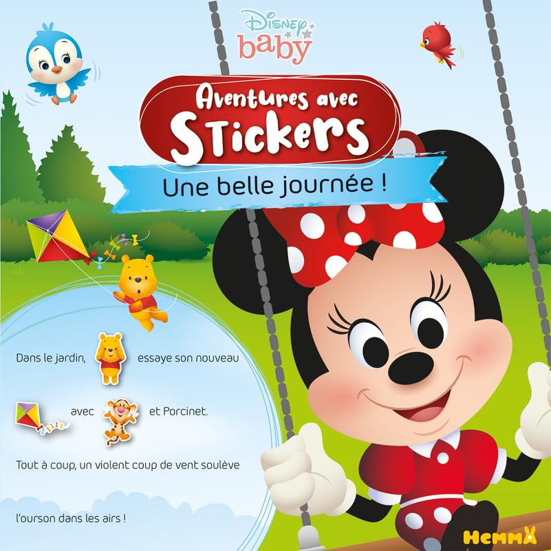 Disney Baby – Aventures avec stickers – Une belle journée ! – Livre d'histoires avec stickers – Dès 3 ans book