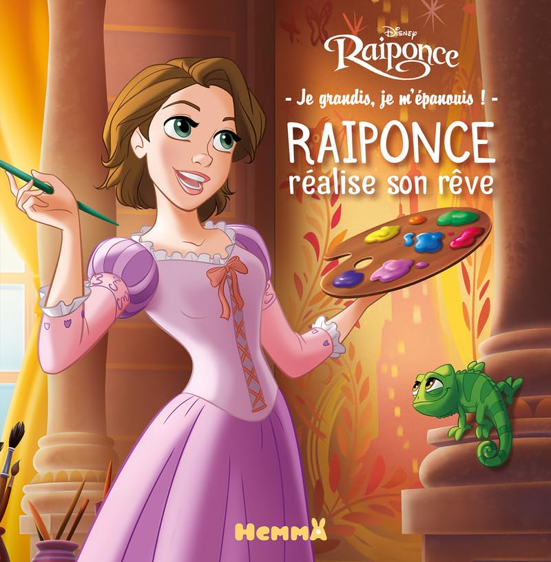 Disney Raiponce – Je grandis, je m'épanouis ! – Raiponce réalise son rêve – Lecture album enfant – Dès 4 ans book