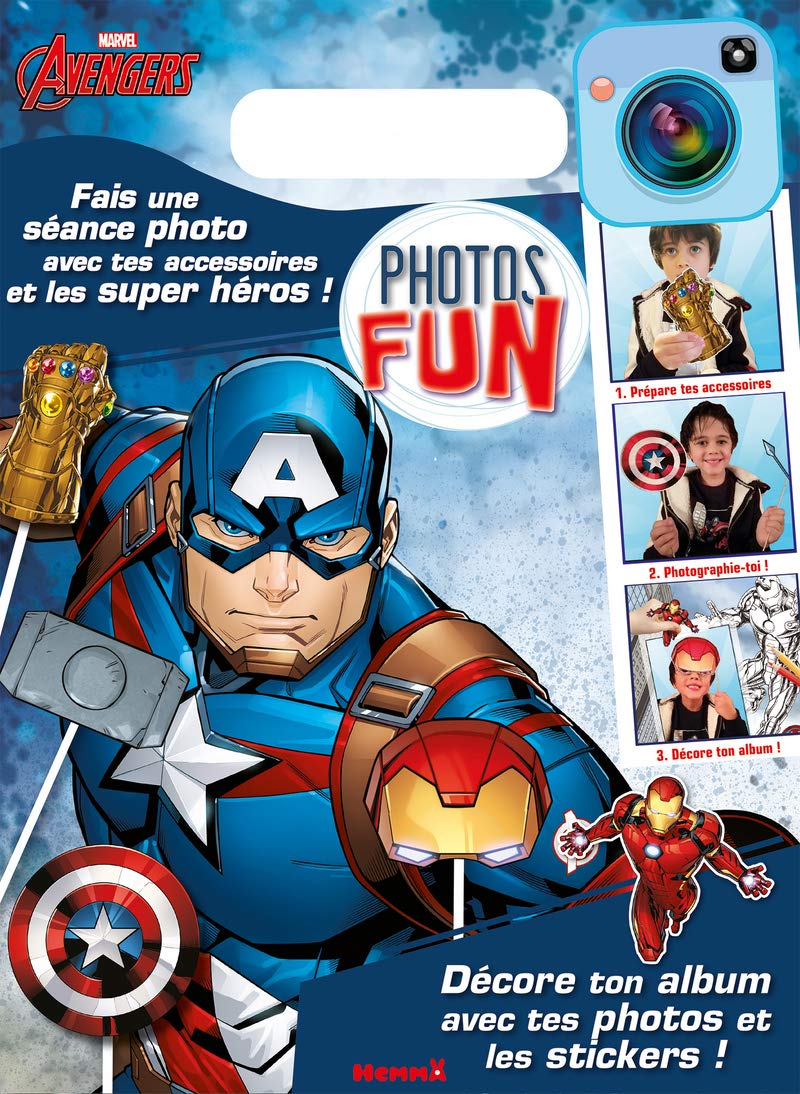 Disney Marvel Avengers – Photos Fun – Loisirs créatifs – Dès 5 ans book