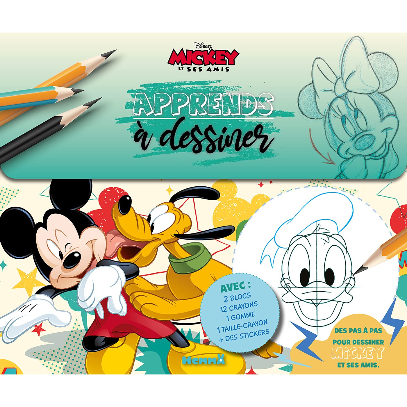 Disney Mickey et ses amis - Apprends à dessiner - Valisette - Tout pour apprendre à dessiner - Dès 6 ans book