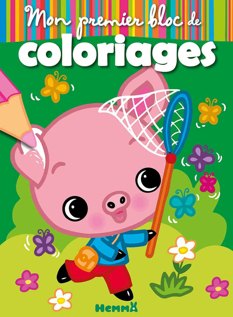 Mon premier bloc de coloriages (Cochon) Hobbies & Crafts