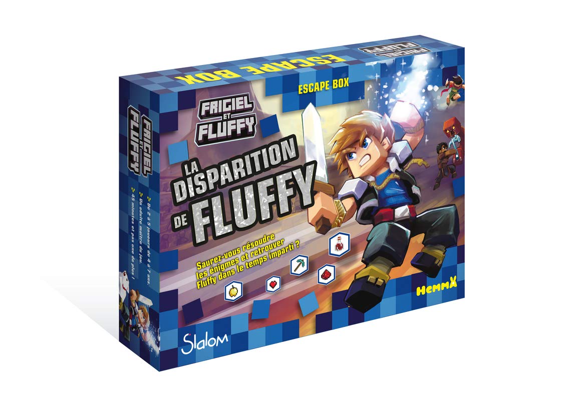 Frigiel et Fluffy - Escape Box - La disparition de Fluffy - Jeu d'énigmes - dès 7 ans book