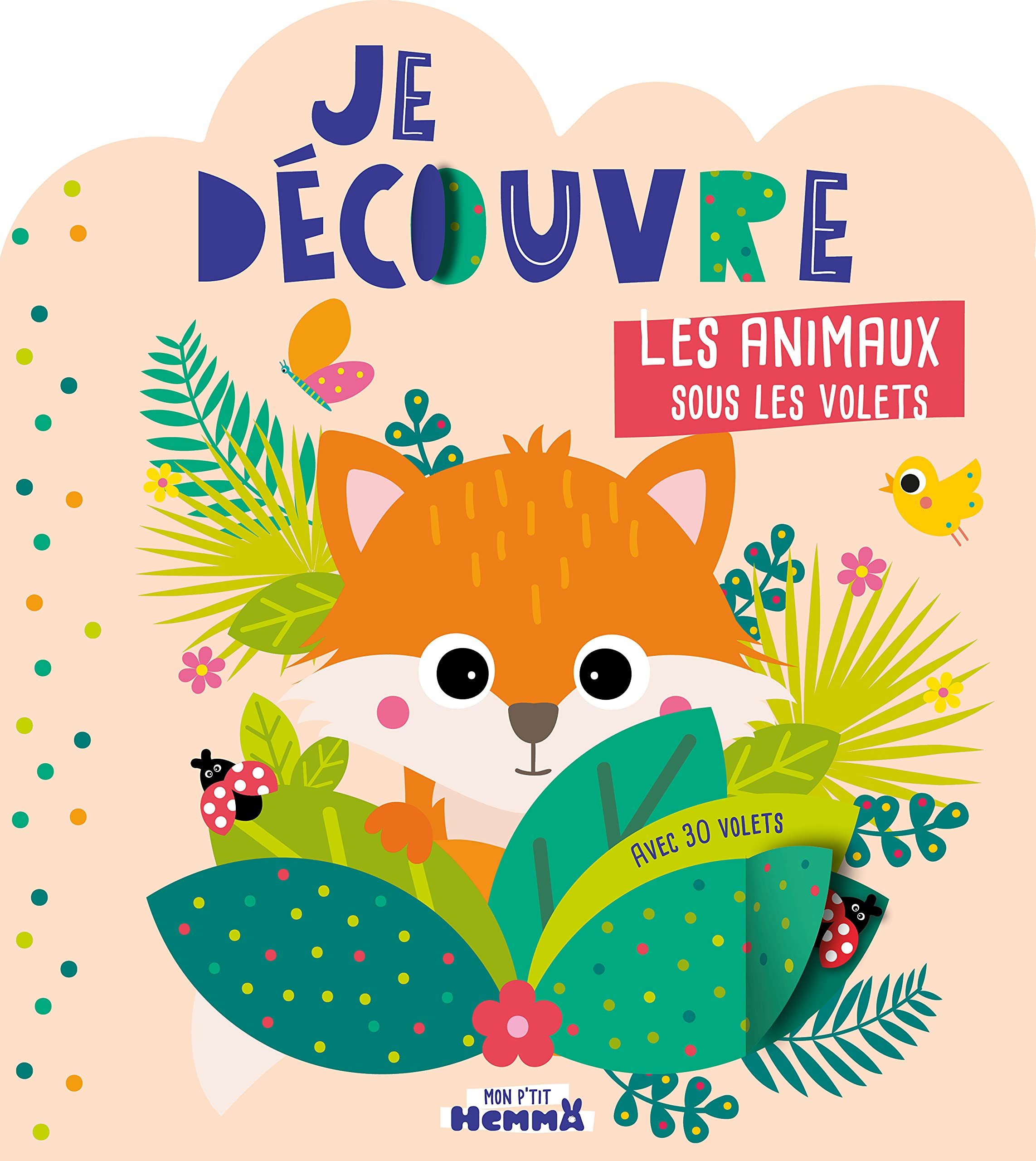 Mon P'tit Hemma - Je découvre les animaux sous les volets Non-fiction