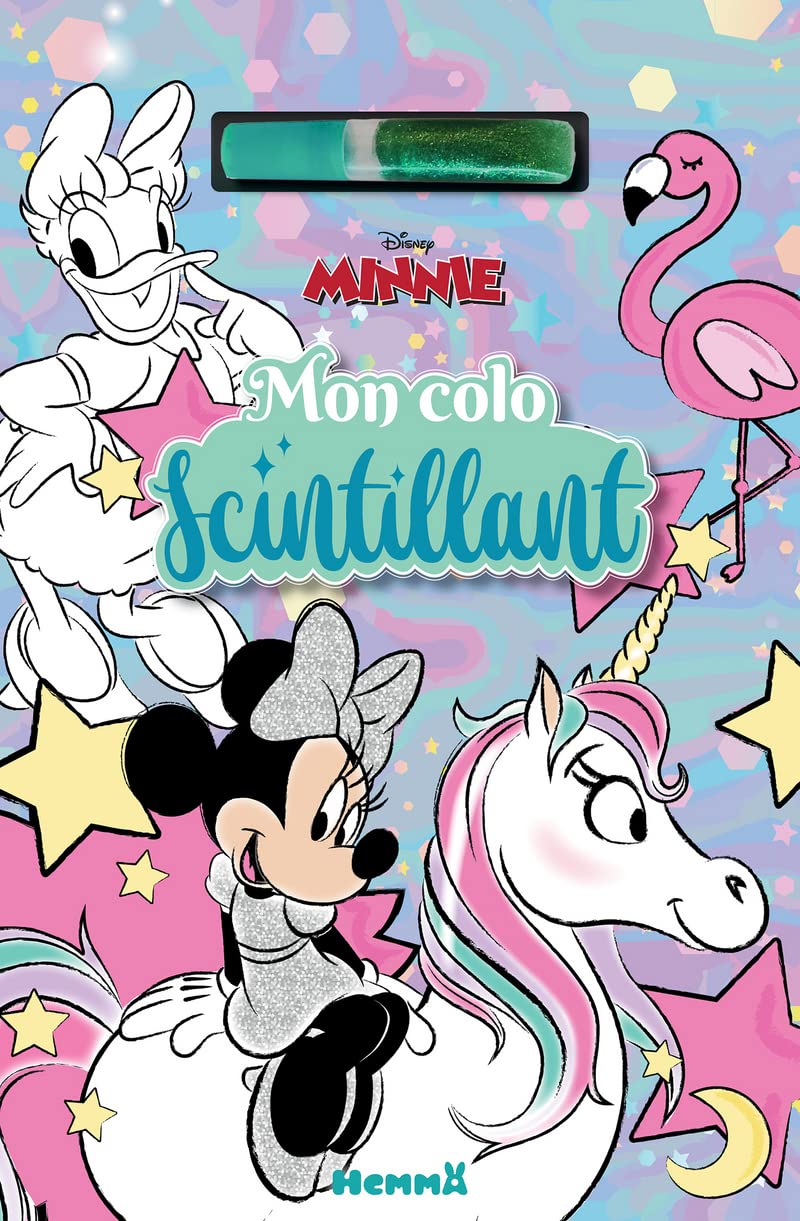 Disney Minnie - Mon colo scintillant: Avec un tube de gel pailleté Hobbies & Crafts
