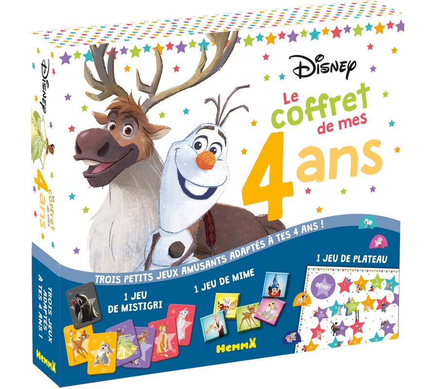 Disney - Le coffret de mes 4 ans - Coffret jeux - Dès 4 ans book