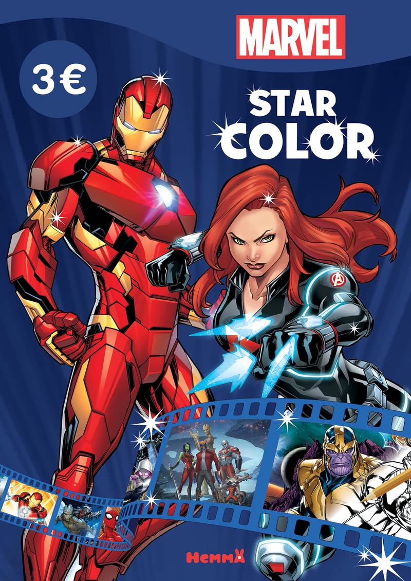 Marvel – Star Color – Livre de coloriage – Dès 4 ans book