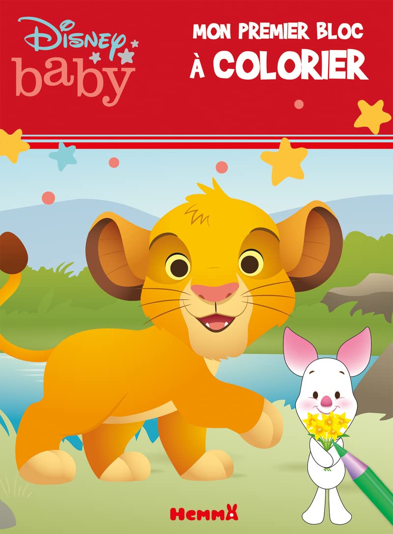 Disney Baby – Mon premier bloc à colorier – Livre de coloriage – Dès 3 ans book