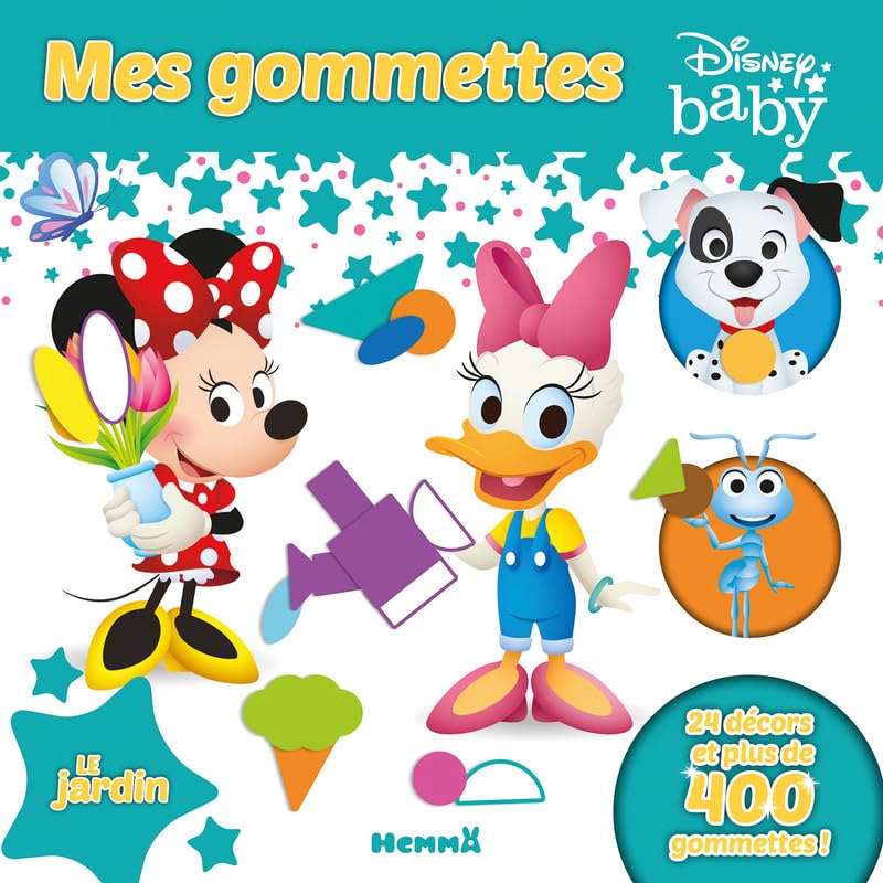 Disney Baby Mes gommettes - Le jardin - 24 décors et plus de 400 gommettes ! Hobbies & Crafts