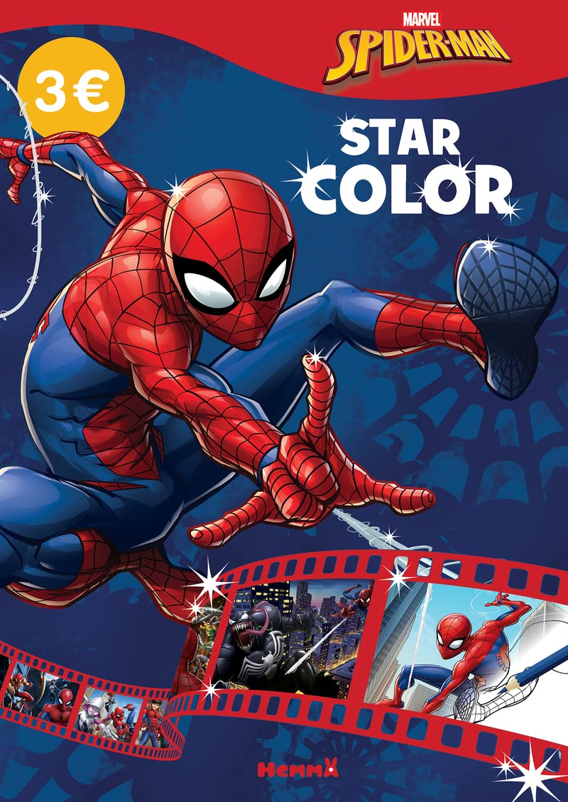 Marvel Spider-Man – Star Color – Livre de coloriage – Dès 4 ans book