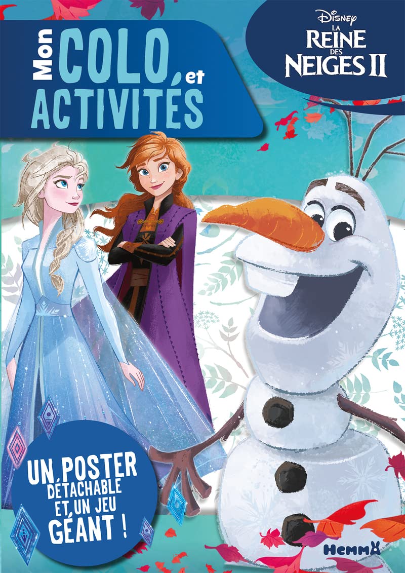 Disney La Reine des Neiges 2 - Mon colo et activités + poster - Livre de jeux et coloriage avec un poster - Dès 5 ans book